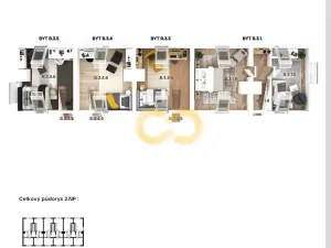 Prodej bytu 3+kk, Nové Hutě, 55 m2