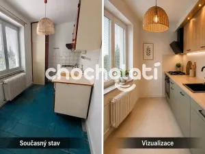 Prodej bytu 3+1, Pardubice, Rumunská, 72 m2