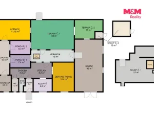 Prodej rodinného domu, Staré Město, 81 m2