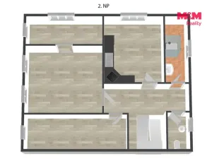 Pronájem rodinného domu, Nejdek, Závodu míru, 156 m2