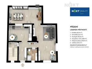Prodej rodinného domu, Nebovidy, 152 m2