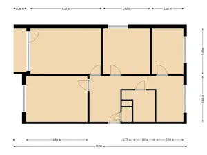 Pronájem bytu 4+1, Děčín - Děčín IX-Bynov, Nálepkova, 78 m2