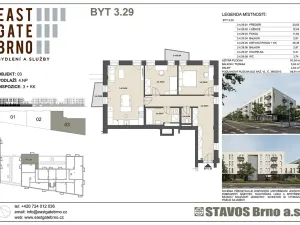 Prodej bytu 3+kk, Brno, Řípská, 88 m2