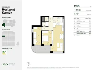 Prodej bytu 3+kk, Praha - Kamýk, Smotlachova, 70 m2