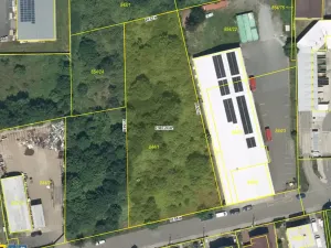 Prodej komerčního pozemku, Plzeň, Na Bořích, 4500 m2