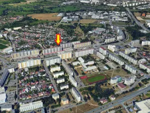 Pronájem bytu 1+kk, Hradec Králové - Nový Hradec Králové, třída Edvarda Beneše, 35 m2
