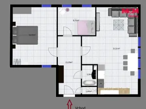 Pronájem bytu 3+kk, Hostovlice, 75 m2