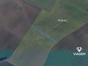 Prodej pole, Roštění, 1514 m2