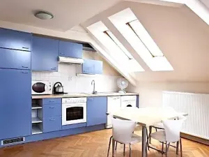 Pronájem bytu 1+kk, Praha - Vinohrady, Varšavská, 46 m2
