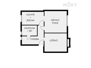 Pronájem bytu 2+1, Žacléř, Na Pilíři, 57 m2