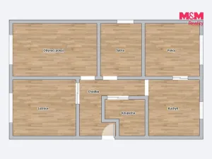 Prodej bytu 4+1, Kadaň, Bystřická, 81 m2