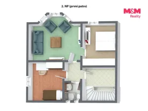 Prodej rodinného domu, Cheb, Dragounská, 113 m2