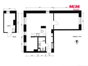 Prodej bytu 3+kk, Abertamy, ČSA, 62 m2