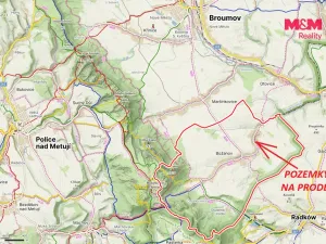 Prodej pozemku pro bydlení, Božanov, 2148 m2