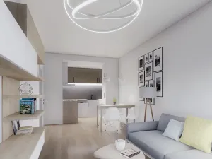 Prodej bytu 2+kk, Milovice, 54 m2