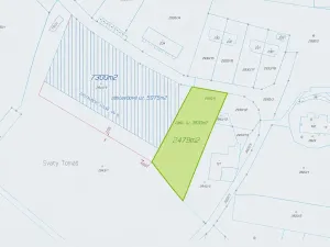 Prodej pozemku, Přední Výtoň, Svatý Tomáš, 2479 m2