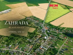 Prodej zahrady, Mladějovice, 570 m2