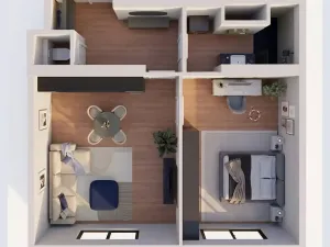 Prodej bytu 2+kk, Praha - Nusle, Družstevní, 52 m2