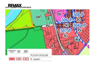 Prodej pozemku pro bydlení, Pardubice, Kyjevská, 922 m2