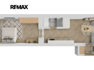Prodej bytu 2+kk, Praha - Smíchov, Kováků, 40 m2