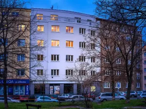 Pronájem bytu 1+kk, Praha - Vršovice, Přípotoční, 28 m2