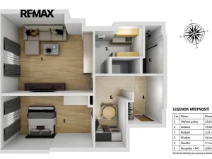 Prodej bytu 2+1, Praha - Košíře, Vrchlického, 60 m2