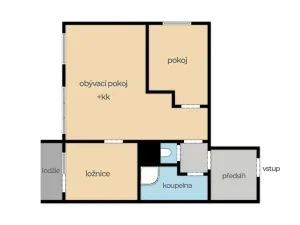 Prodej bytu 3+kk, Praha - Kobylisy, Třeboradická, 68 m2