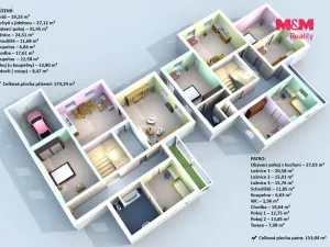 Prodej rodinného domu, Žleby, Ke Hrázi, 267 m2
