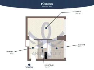 Prodej bytu 1+1, Mladá Boleslav, tř. Václava Klementa, 44 m2