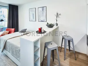 Pronájem bytu 1+kk, Praha - Libeň, Kurta Konráda, 30 m2
