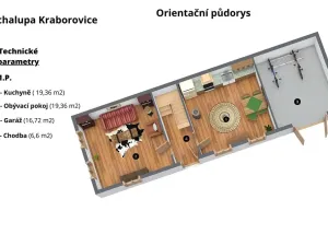 Prodej chalupy, Kraborovice, 82 m2