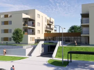 Pronájem bytu 1+kk, Slavkov u Brna, Nerudova, 40 m2
