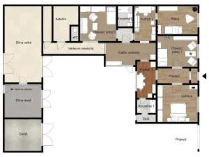 Prodej rodinného domu, Ivaň, 350 m2