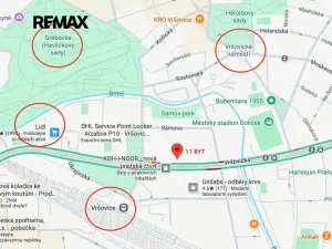 Pronájem bytu 2+kk, Praha - Vršovice, Vršovická, 51 m2