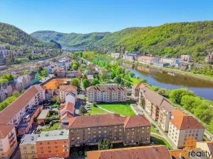 Pronájem bytu 2+kk, Ústí nad Labem, Střekovské nábřeží, 55 m2