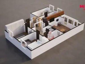 Prodej bytu 4+1, Teplice - Trnovany, Olbrachtova, 88 m2
