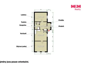 Prodej rodinného domu, Chválenice, 75 m2