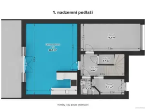 Prodej rodinného domu, Mnichovo Hradiště, K Vořechu, 163 m2
