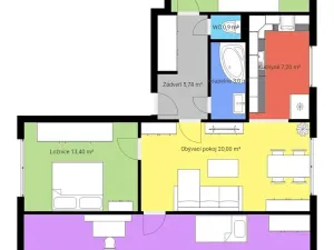 Prodej bytu 4+1, Strakonice, Sv. Čecha, 102 m2