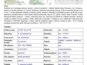 Pronájem obchodního prostoru, Chomutov, Školní pěšina, 511 m2