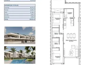 Prodej bytu 3+kk, Pilar de La Horadada, Alicante, Španělsko, 98 m2