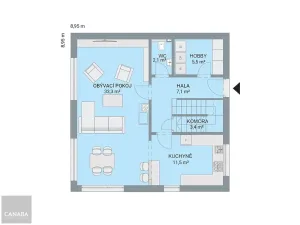 Prodej rodinného domu, Týnec nad Labem, 131 m2