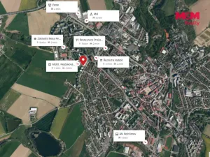 Pronájem bytu 1+kk, Pelhřimov, Boženy Němcové, 33 m2