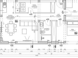 Prodej bytu 3+kk, Privlaka, Chorvatsko, 73 m2