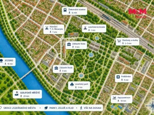 Pronájem bytu 3+1, Poděbrady - Poděbrady II, nám. T.G.Masaryka, 76 m2