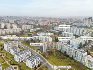 Pronájem bytu 2+kk, Praha - Háje, Jurkovičova, 50 m2