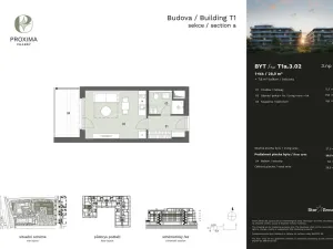 Prodej bytu 1+kk, Praha - Dolní Chabry, Podhorská, 28 m2