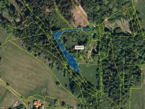 Dražba pozemku, Valašská Bystřice, 1928 m2
