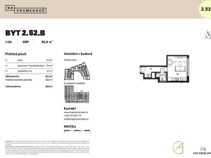 Prodej bytu 1+kk, Brno, 29 m2