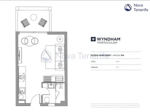 Prodej bytu 1+kk, Portocolom, Mallorca, Španělsko, 25 m2